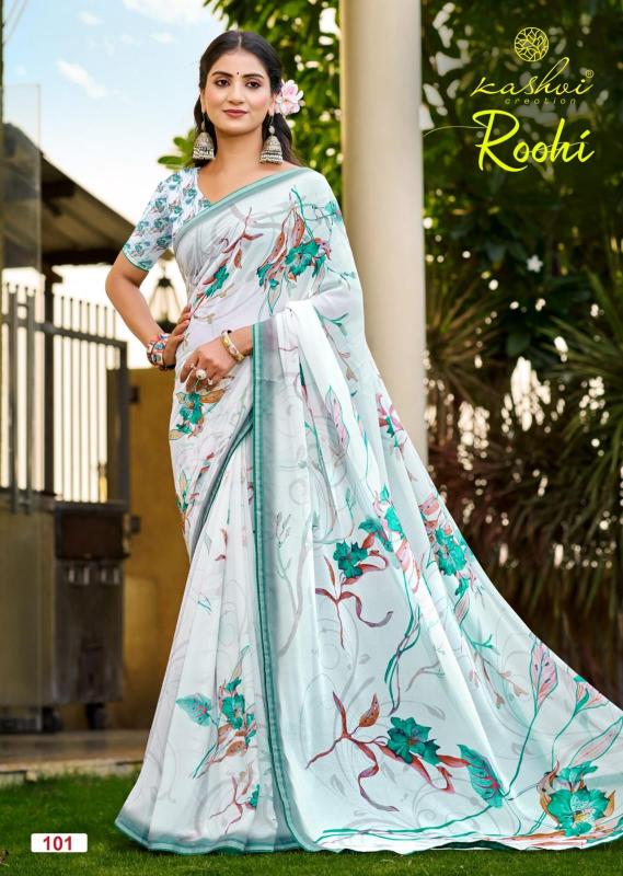 Kashvi roohi vol 1 surat saree manufacturer